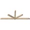 Ekena Millwork Kennewick Rough Sawn Timber Gable Bracket, Douglas Fir, 108"W x 40"H x 4"D x 4"F, 9/12 Pitch GBW108X40X0404KEN00RDF - alternate 3